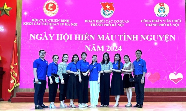 Kho bạc Nhà nước Hà Nội tích cực tham gia hưởng ứng “Ngày hội hiến máu tình nguyện năm 2024”